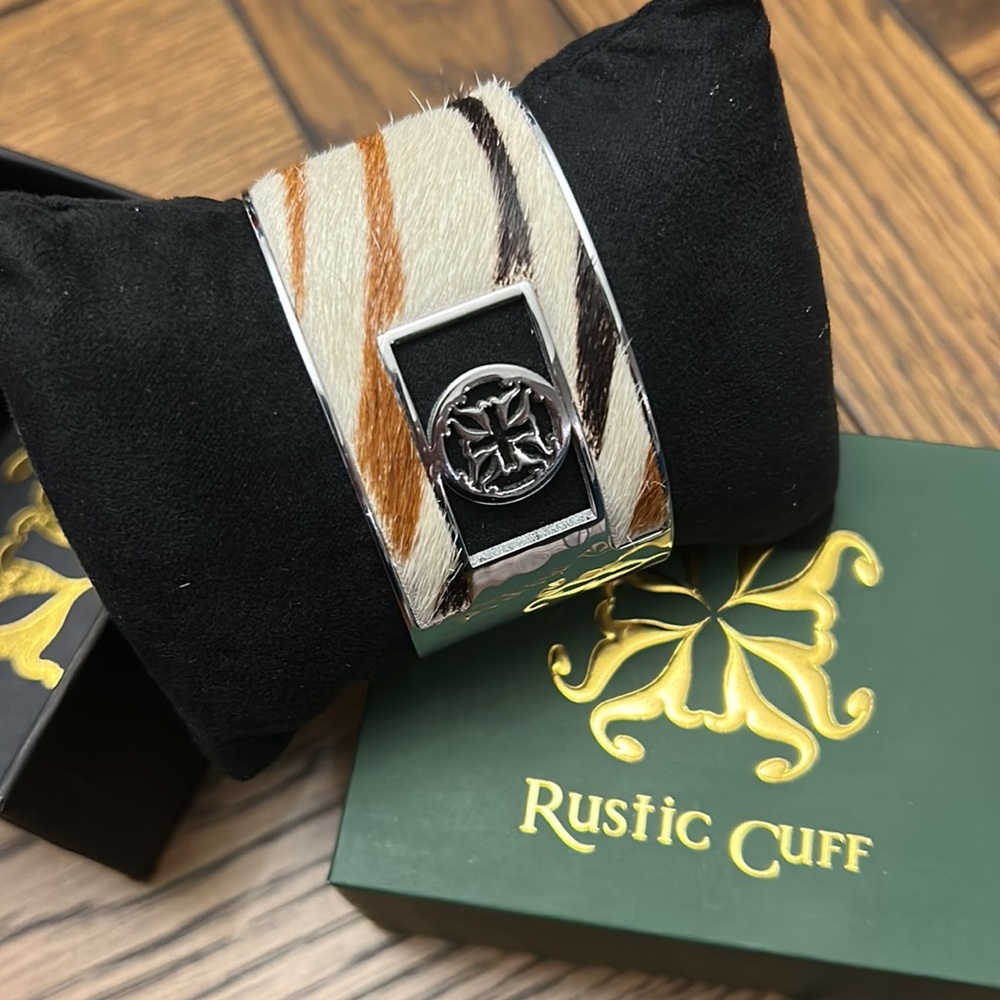 Rustic Cuff Bracelet, new in box